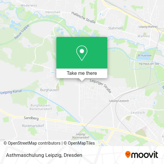 Карта Asthmaschulung Leipzig