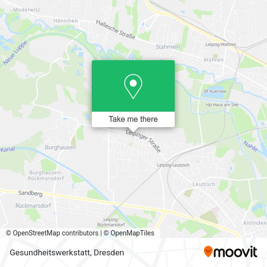 Карта Gesundheitswerkstatt