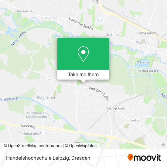 Карта Handelshochschule Leipzig