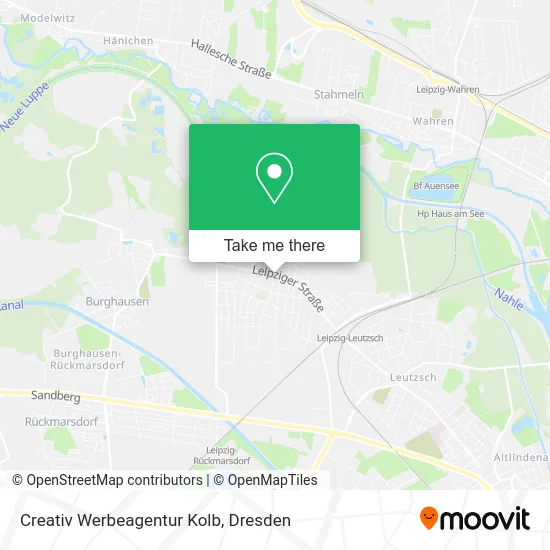 Карта Creativ Werbeagentur Kolb