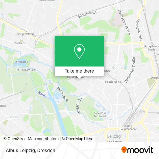 Карта Albus Leipzig