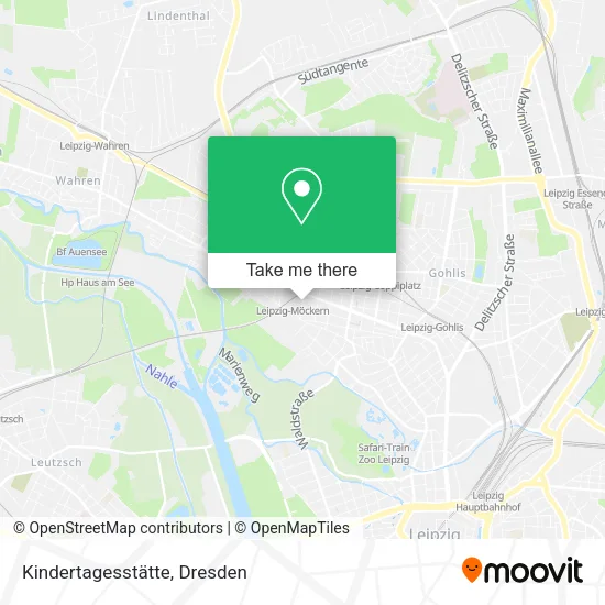 Карта Kindertagesstätte