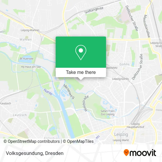 Карта Volksgesundung