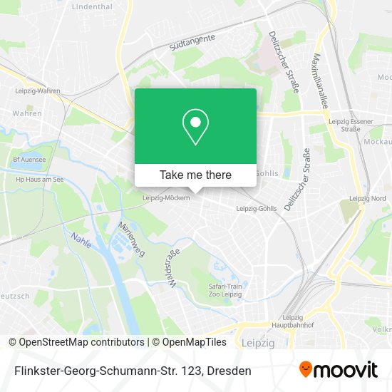 Карта Flinkster-Georg-Schumann-Str. 123