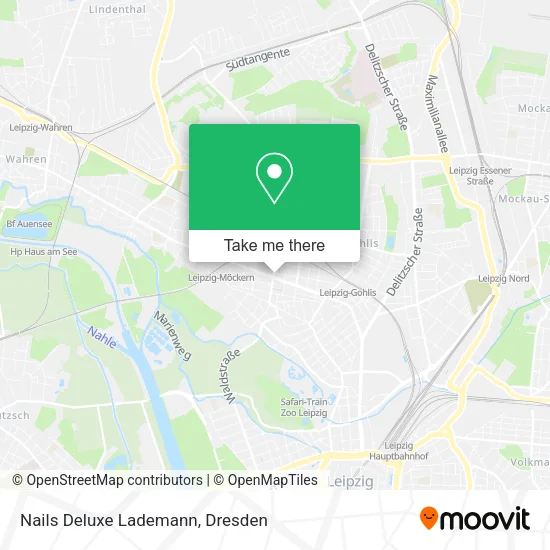 Карта Nails Deluxe Lademann