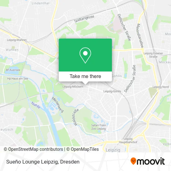 Карта Sueño Lounge Leipzig