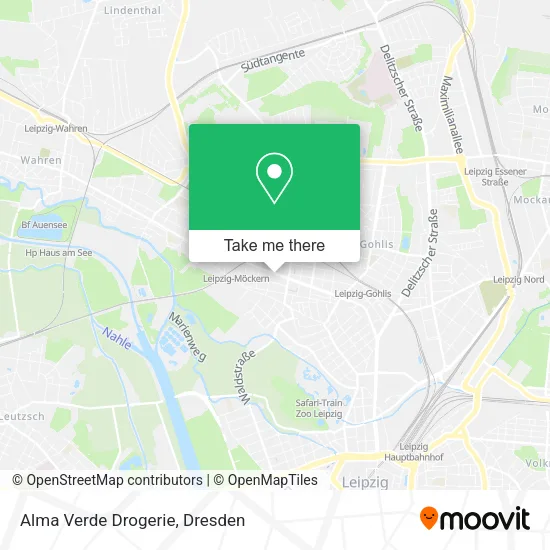 Карта Alma Verde Drogerie