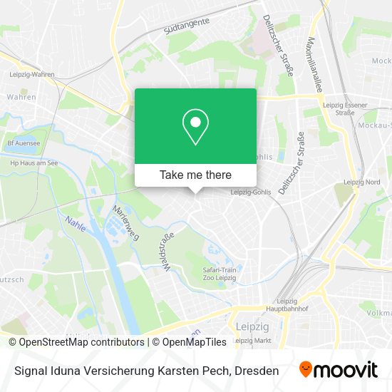 Карта Signal Iduna Versicherung Karsten Pech