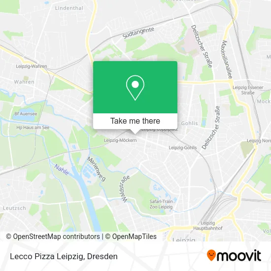 Карта Lecco Pizza Leipzig
