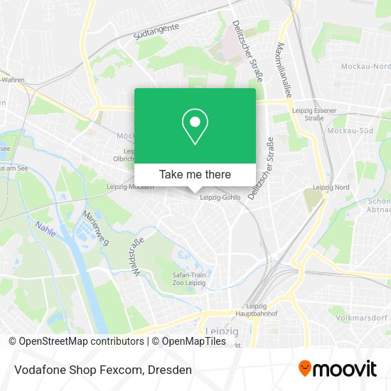 Карта Vodafone Shop Fexcom