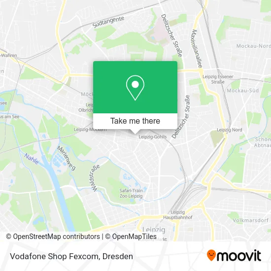 Карта Vodafone Shop Fexcom