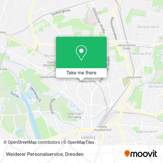 Карта Weiderer Personalservice