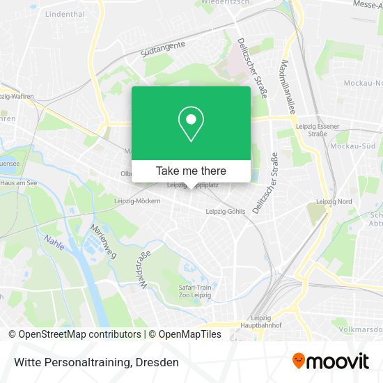 Карта Witte Personaltraining