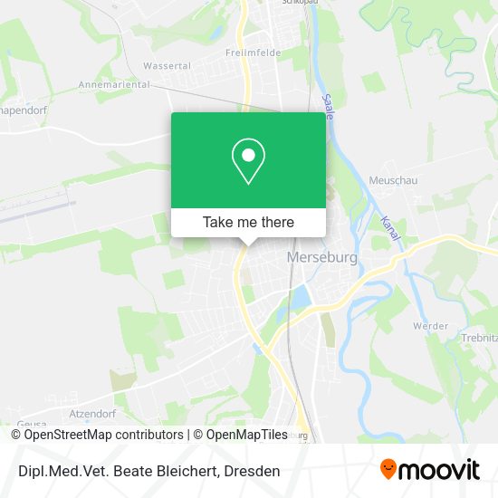 Карта Dipl.Med.Vet. Beate Bleichert