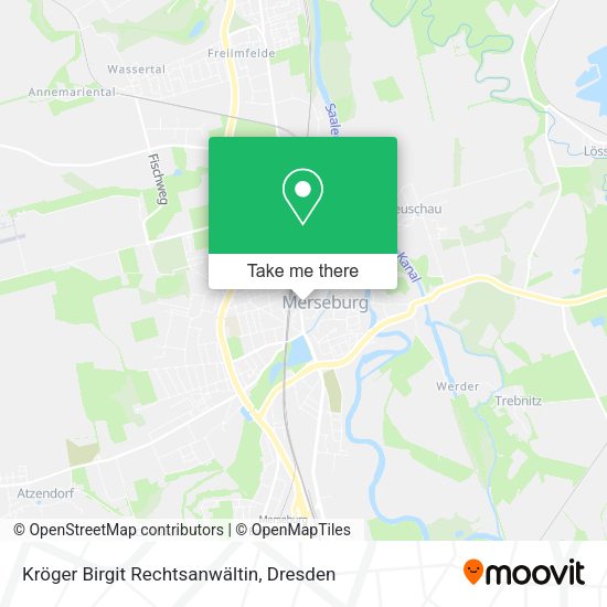 Карта Kröger Birgit Rechtsanwältin