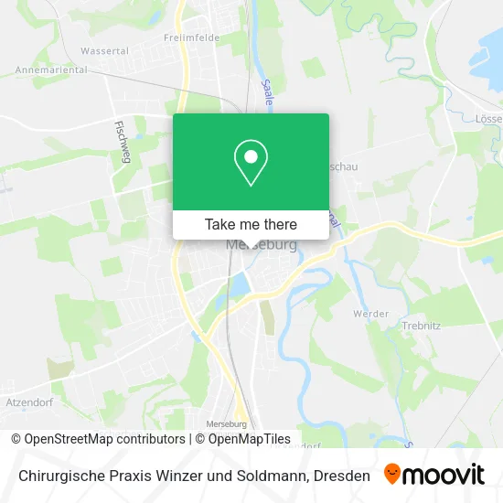 Карта Chirurgische Praxis Winzer und Soldmann