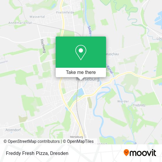 Карта Freddy Fresh Pizza