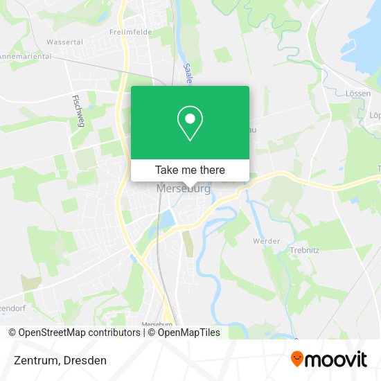 Карта Zentrum