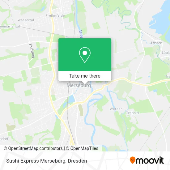 Карта Sushi Express Merseburg