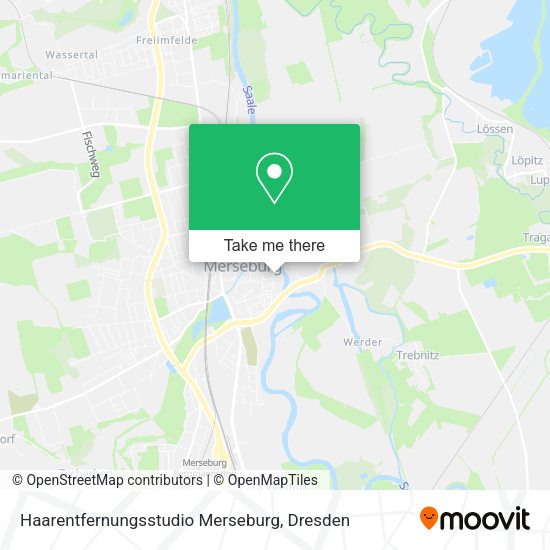 Карта Haarentfernungsstudio Merseburg