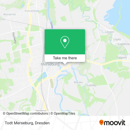 Карта Todt Merseburg