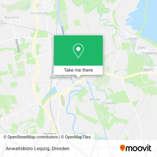 Карта Anwaltsbüro Leipzig