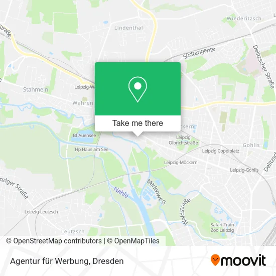 Карта Agentur für Werbung