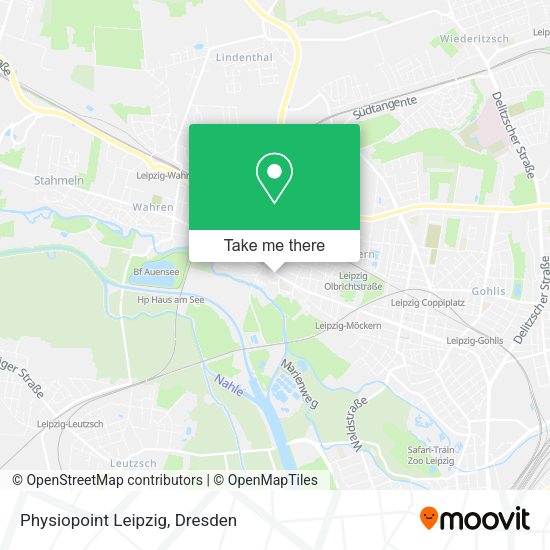 Карта Physiopoint Leipzig