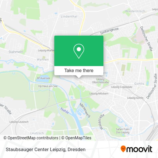 Карта Staubsauger Center Leipzig