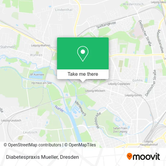 Карта Diabetespraxis Mueller