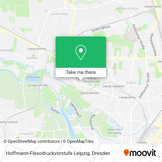 Карта Hoffmann-Flexodruckvorstufe Leipzig