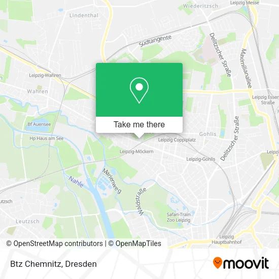 Карта Btz Chemnitz