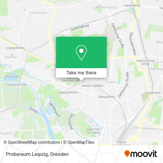 Карта Proberaum Leipzig