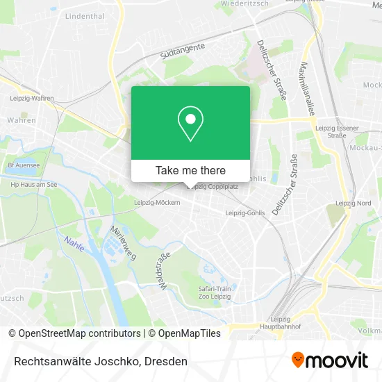 Карта Rechtsanwälte Joschko