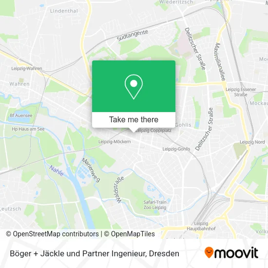 Карта Böger + Jäckle und Partner Ingenieur