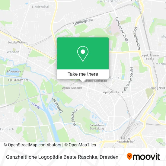 Карта Ganzheitliche Logopädie Beate Raschke