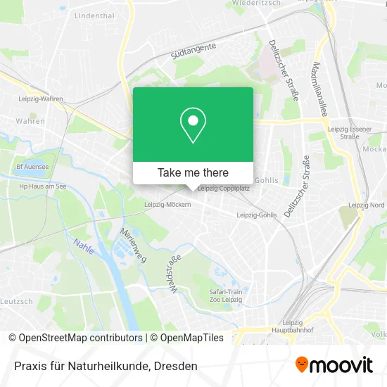 Карта Praxis für Naturheilkunde