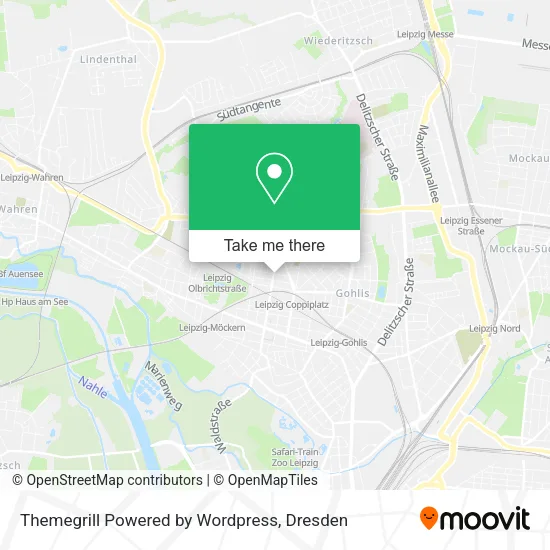 Карта Themegrill Powered by Wordpress