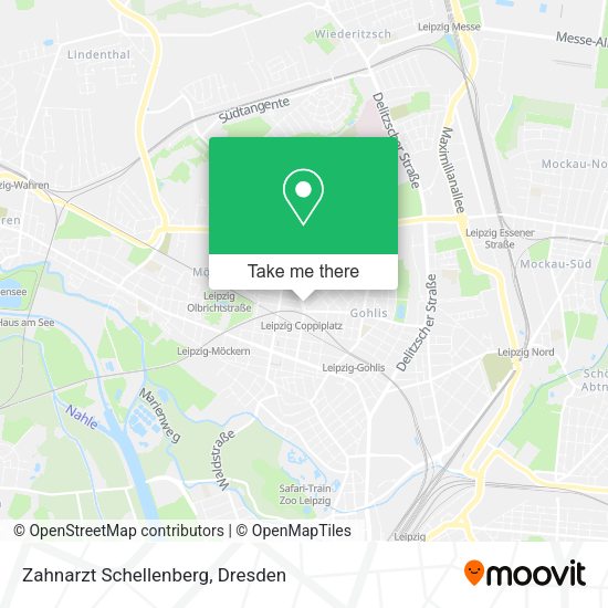 Карта Zahnarzt Schellenberg