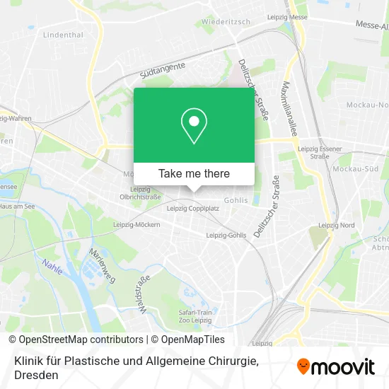 Карта Klinik für Plastische und Allgemeine Chirurgie