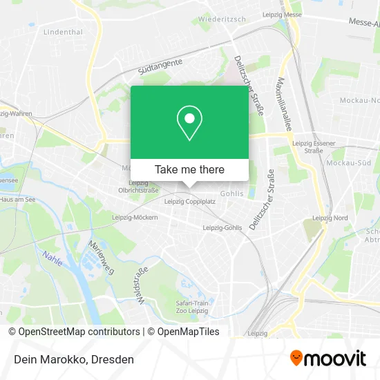 Карта Dein Marokko