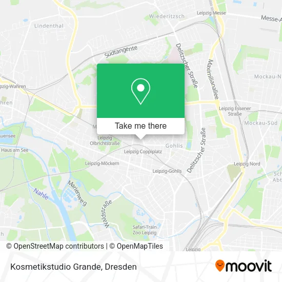 Карта Kosmetikstudio Grande