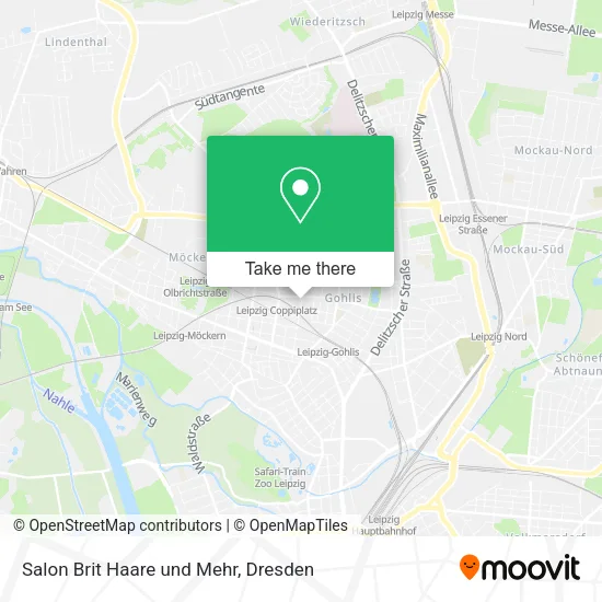 Карта Salon Brit Haare und Mehr
