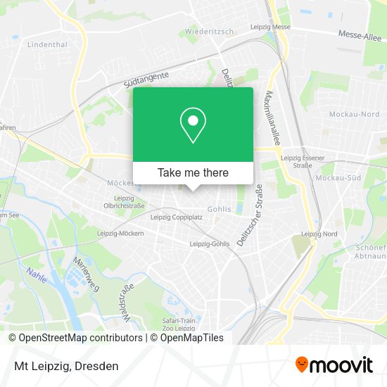 Карта Mt Leipzig