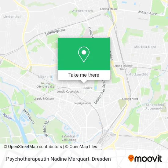 Карта Psychotherapeutin Nadine Marquart