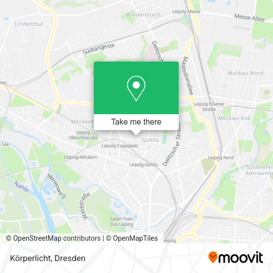 Карта Körperlicht