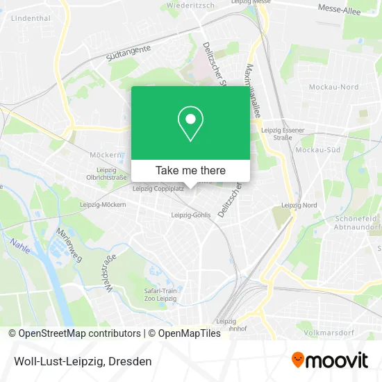 Карта Woll-Lust-Leipzig