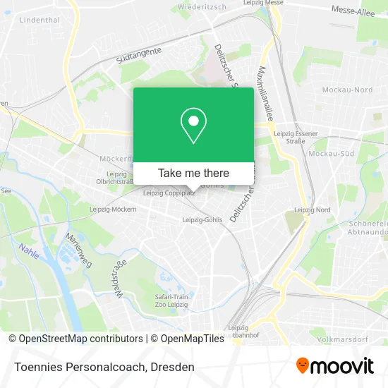 Карта Toennies Personalcoach