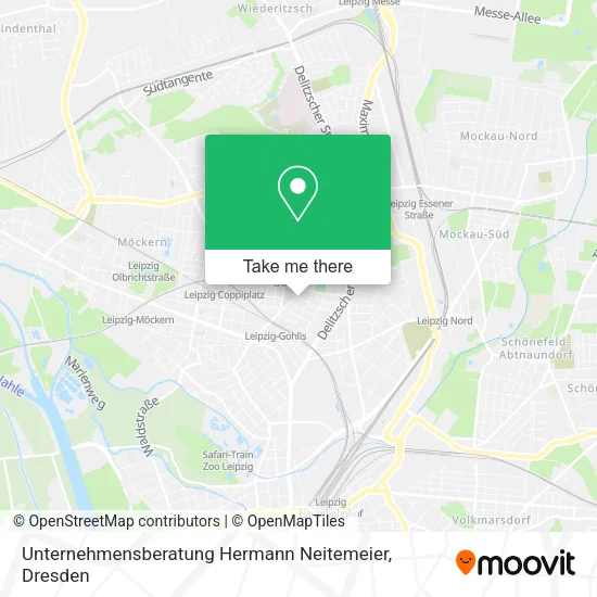 Карта Unternehmensberatung Hermann Neitemeier
