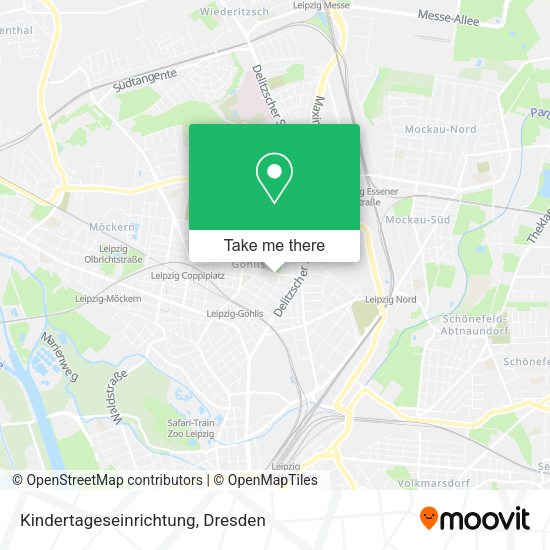 Карта Kindertageseinrichtung